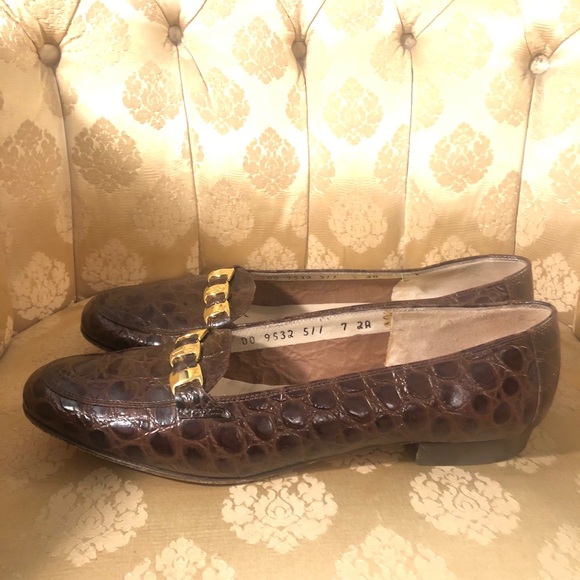 Salvatore Ferragamo Loafers Size 7 AA - Picture 13 of 13